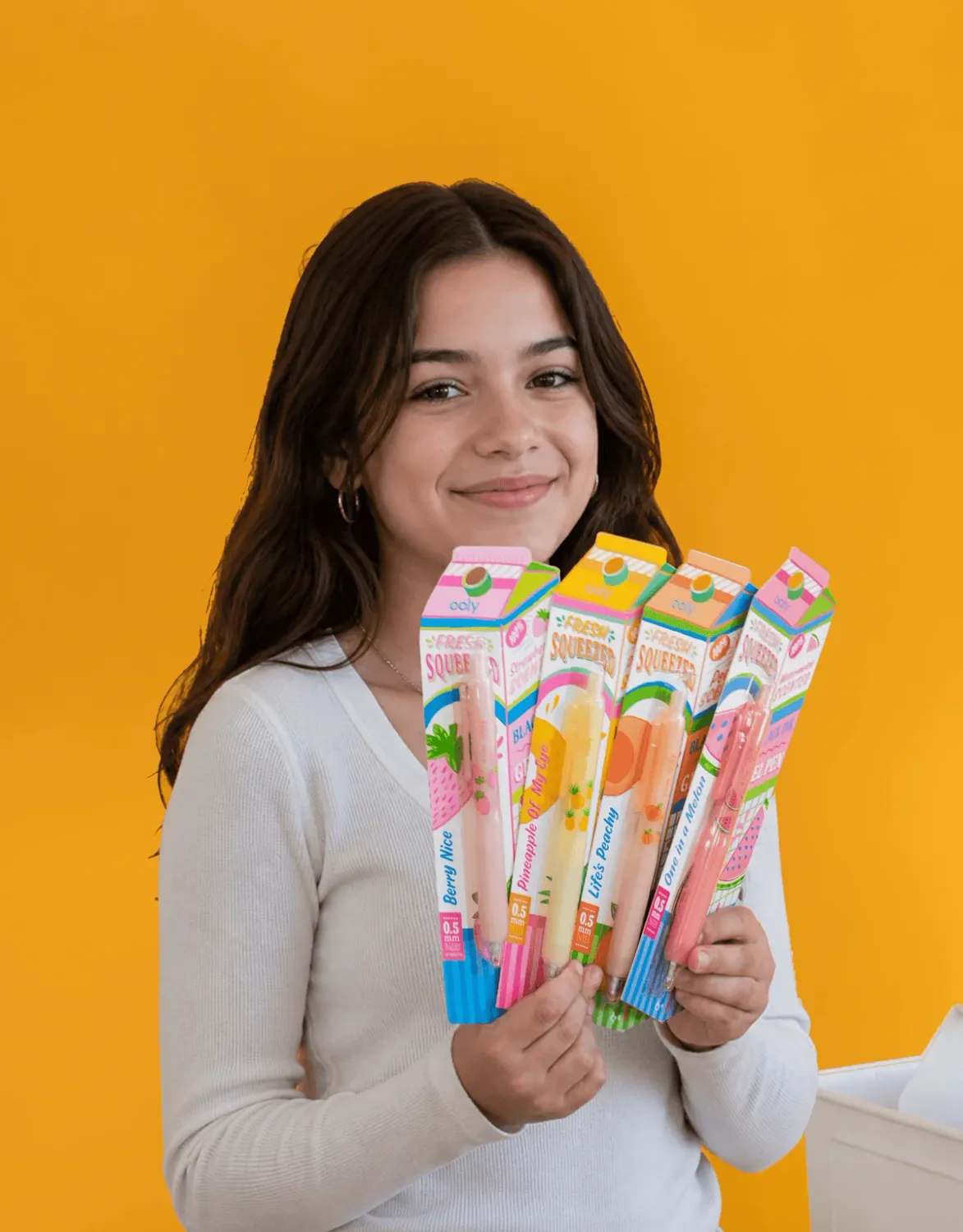 Stylos à gel parfumés à l'encre fraîchement pressée