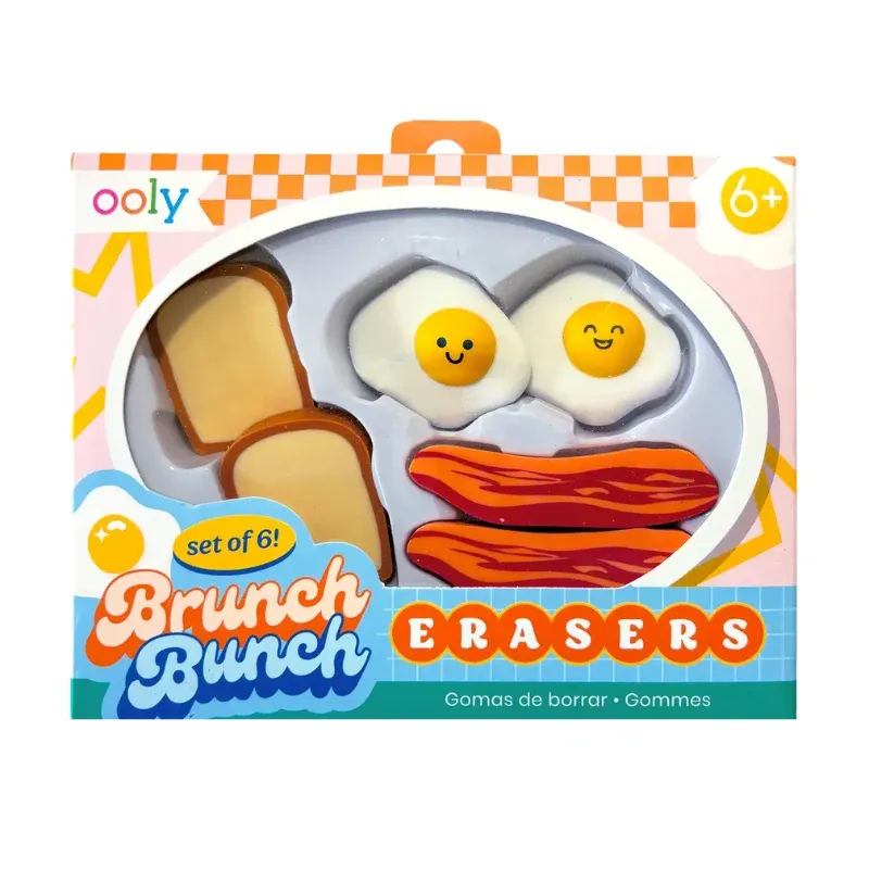 Gommes à effacer Brunch Bunch Breakfast