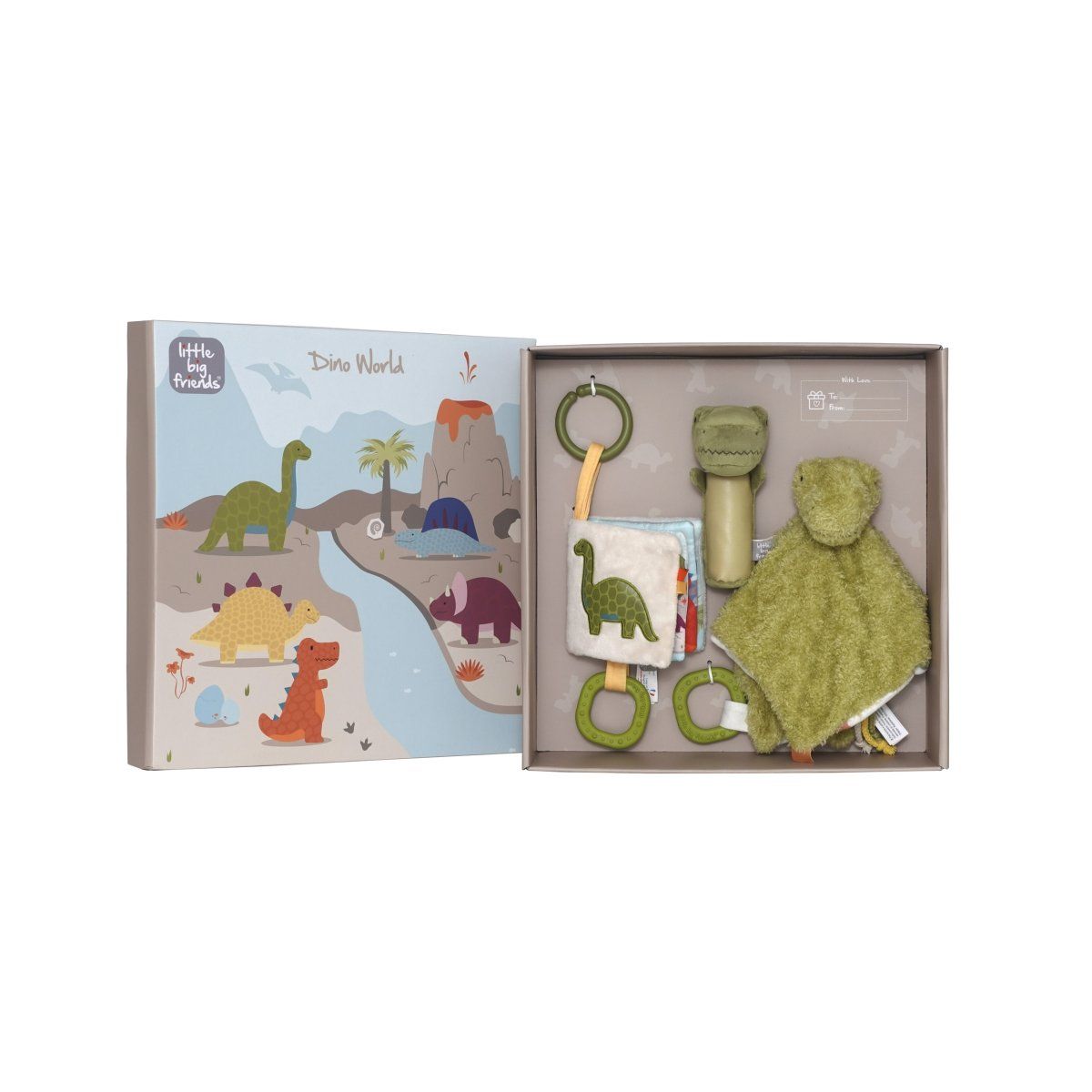 Coffret cadeau bébé Little Big Friends - Dino