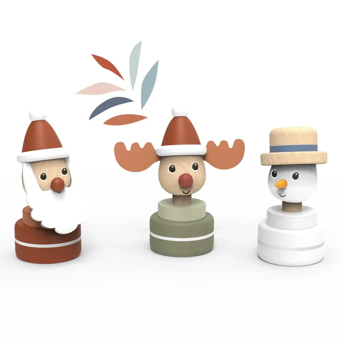 Étampe de Noël en bois