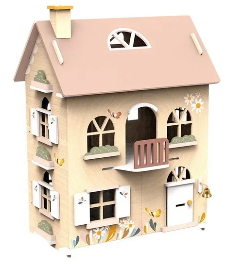 Maison de poupées fleurs