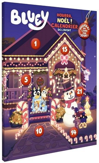Bluey : hourra noël ! / calendrier de l'avent 2026