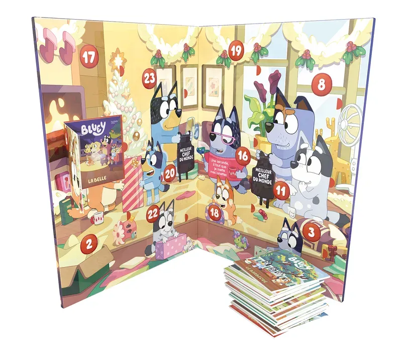 Bluey : hourra noël ! / calendrier de l'avent 2026