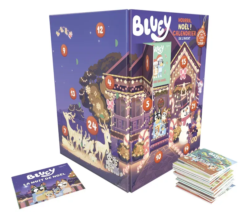 Bluey : hourra noël ! / calendrier de l'avent 2026