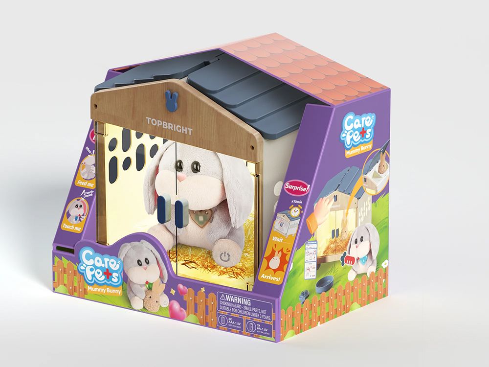 Top Bright / Care Pets™ Maman lapin - Sons et lumières