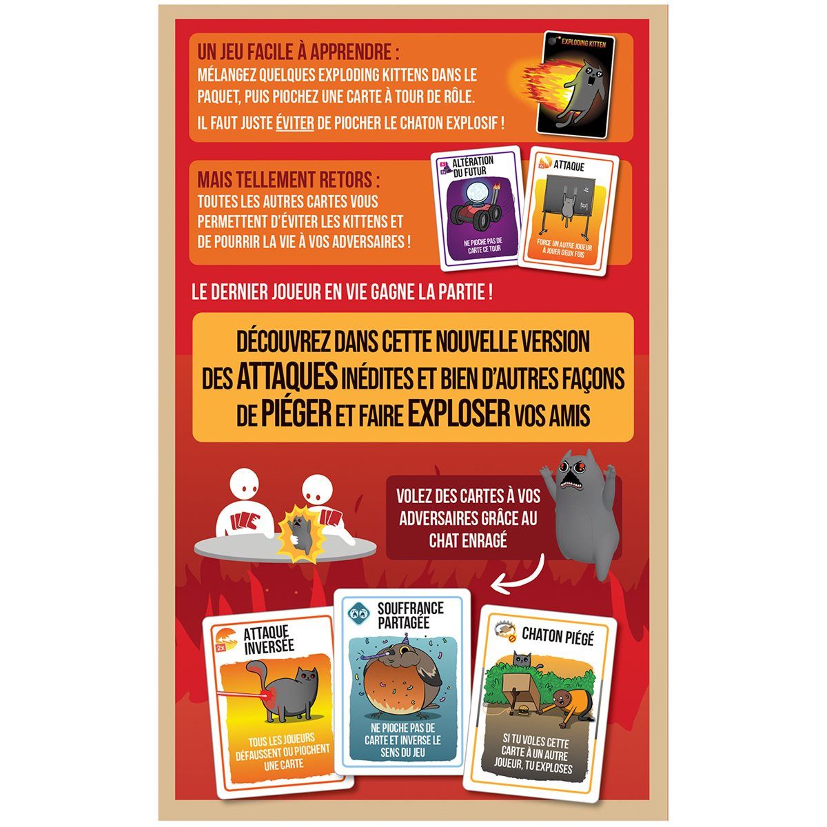 Exploding Kittens / Rage Mode (FR)