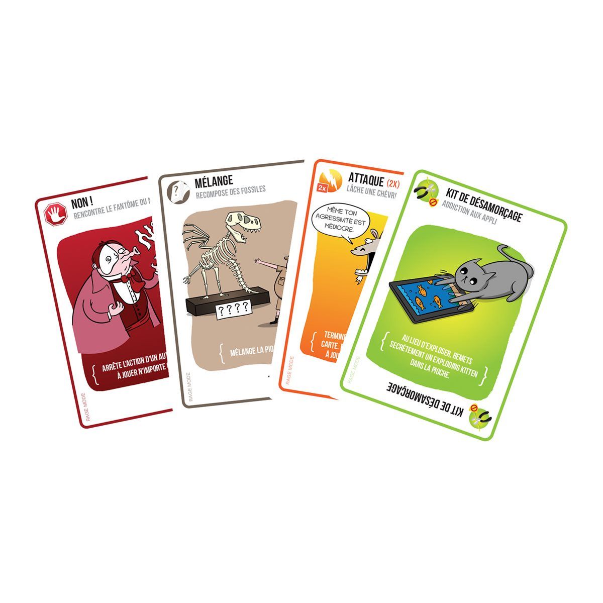 Exploding Kittens / Rage Mode (FR)