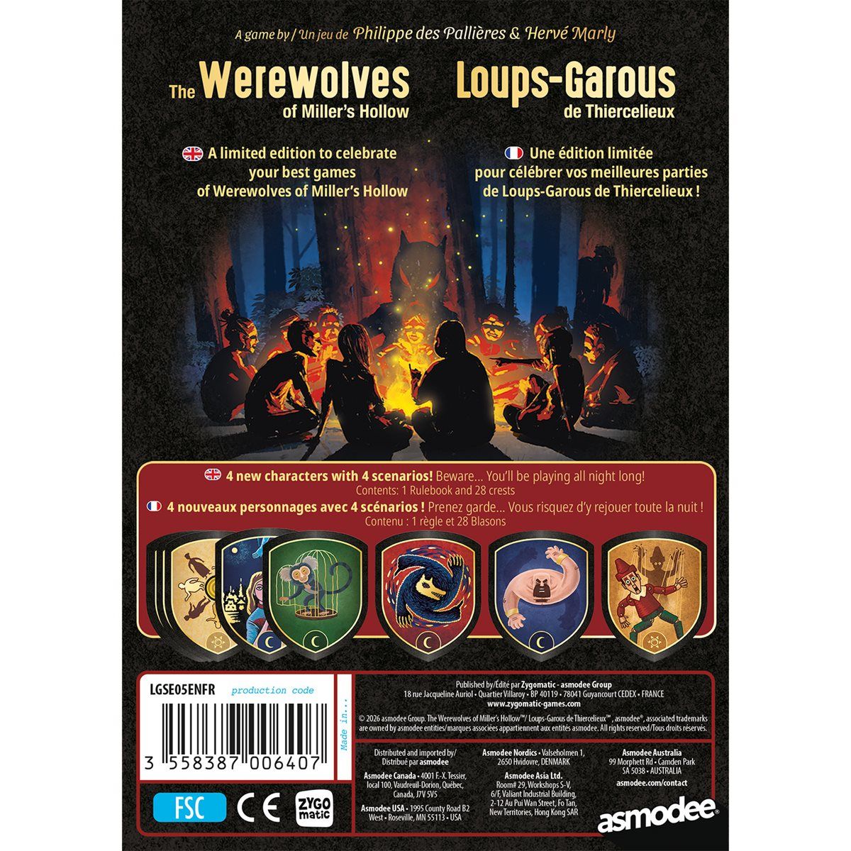 Werewolves - 25th Anniversary Ed. / Loups-Garous - Ed. 25e Anniversaire (ML)