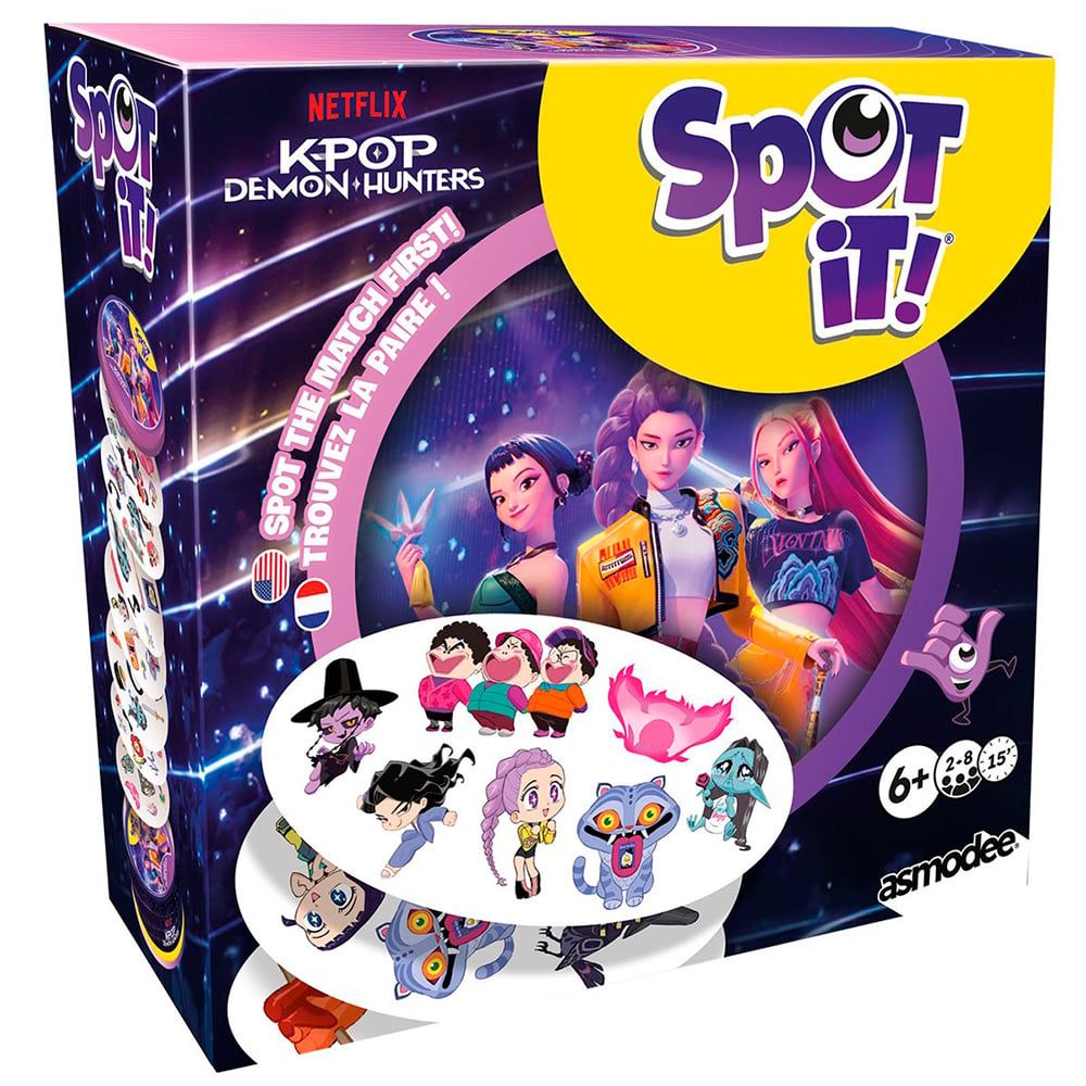 Jeu Spot It! / K-Pop Demon Hunters