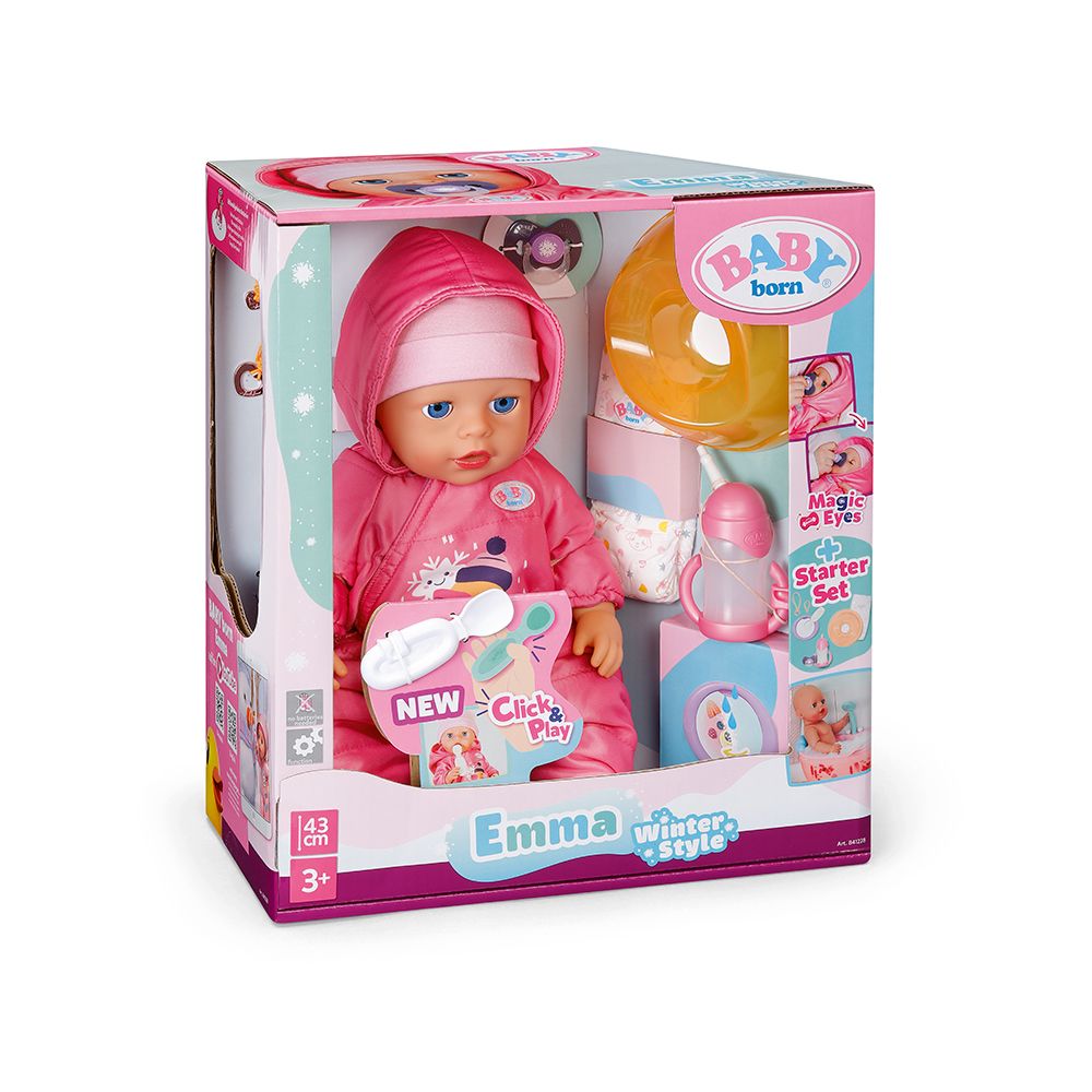 BABY Born - Emma en combinaison d'hiver (43 cm)
