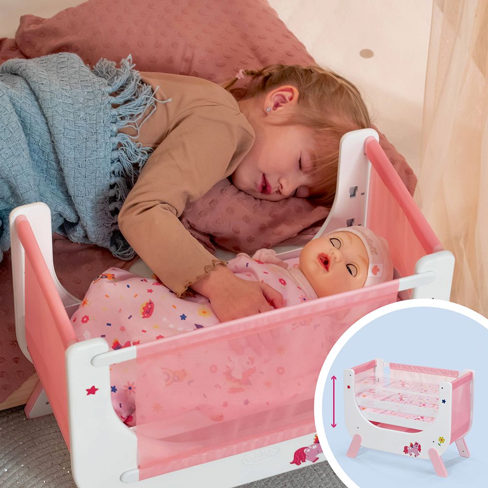 BABY Born - Lit licorne pour poupée 36-43 cm