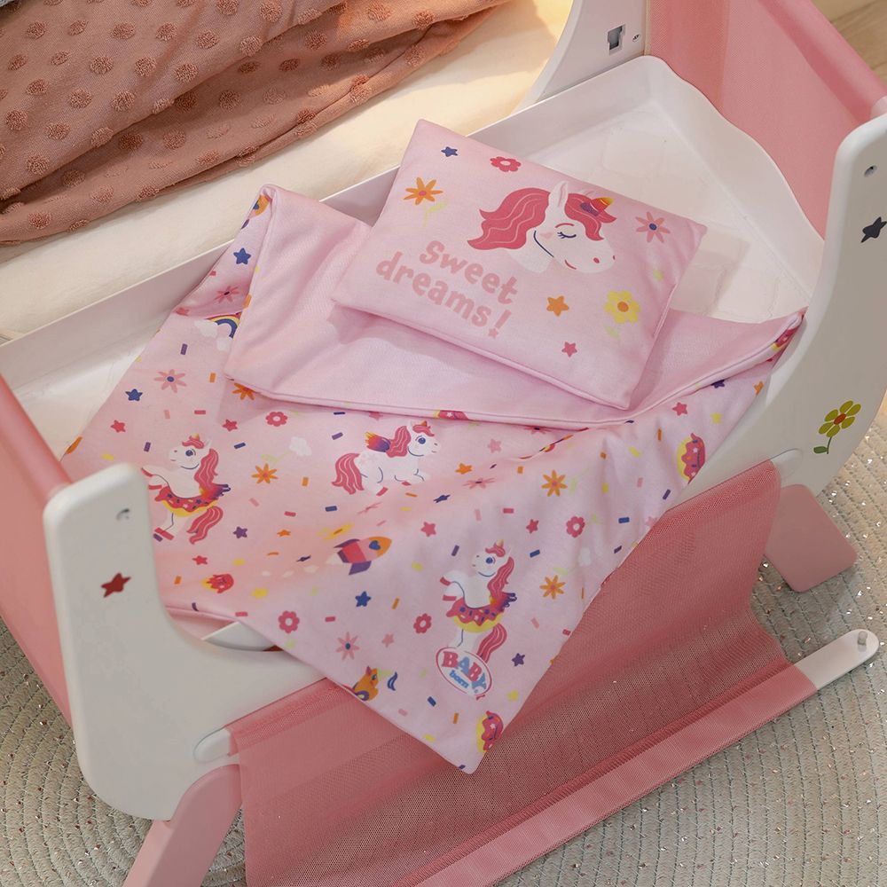 BABY Born - Lit licorne pour poupée 36-43 cm