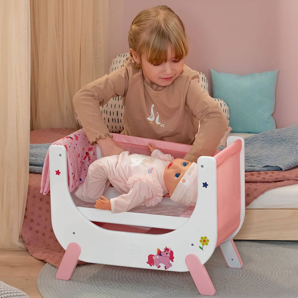 BABY Born - Lit licorne pour poupée 36-43 cm