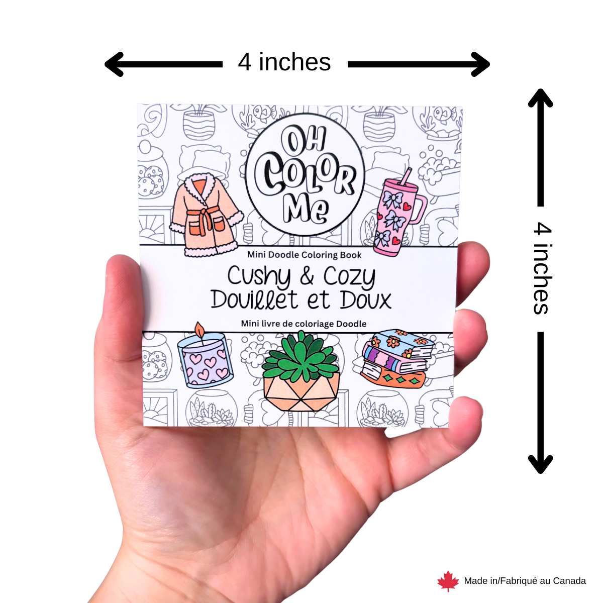 Mini livre de coloriage / Doodles inspirants