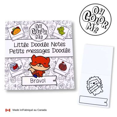 Mini livre de coloriage / Petits gribouillages