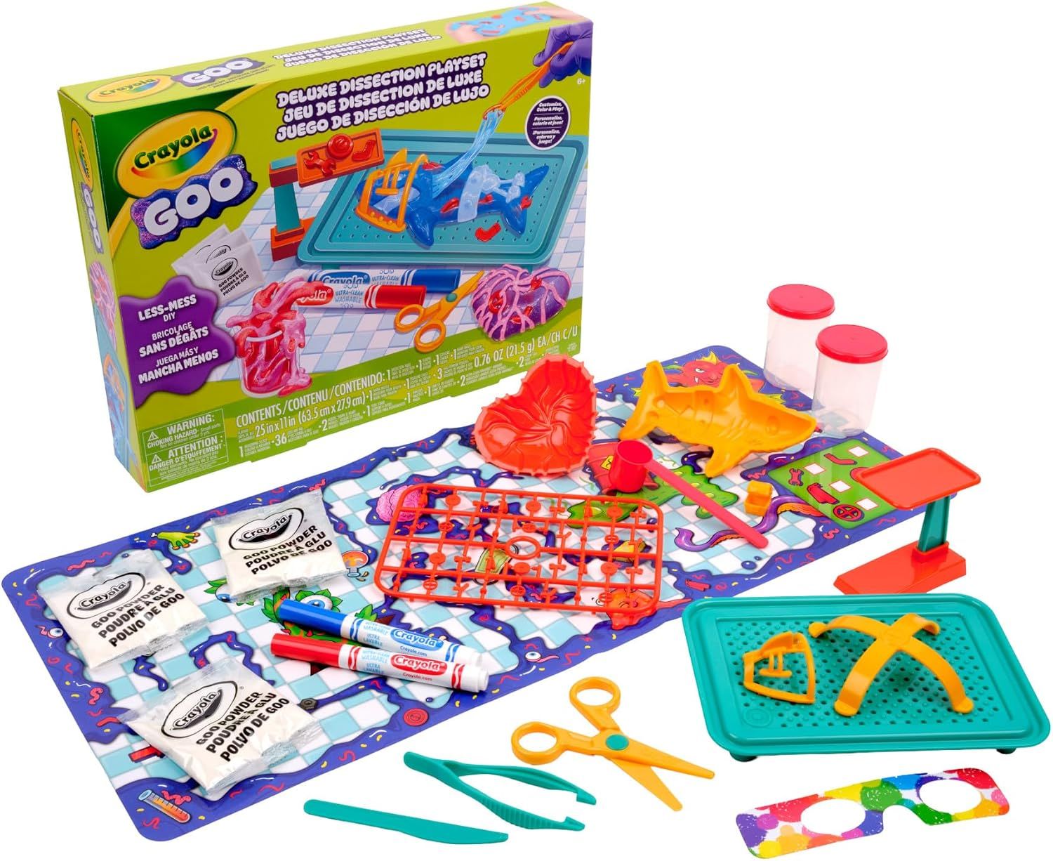 Crayola / Kit de dissection Goo Deluxe