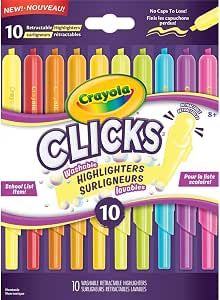 Crayola _Surligneurs rétractables Clicks