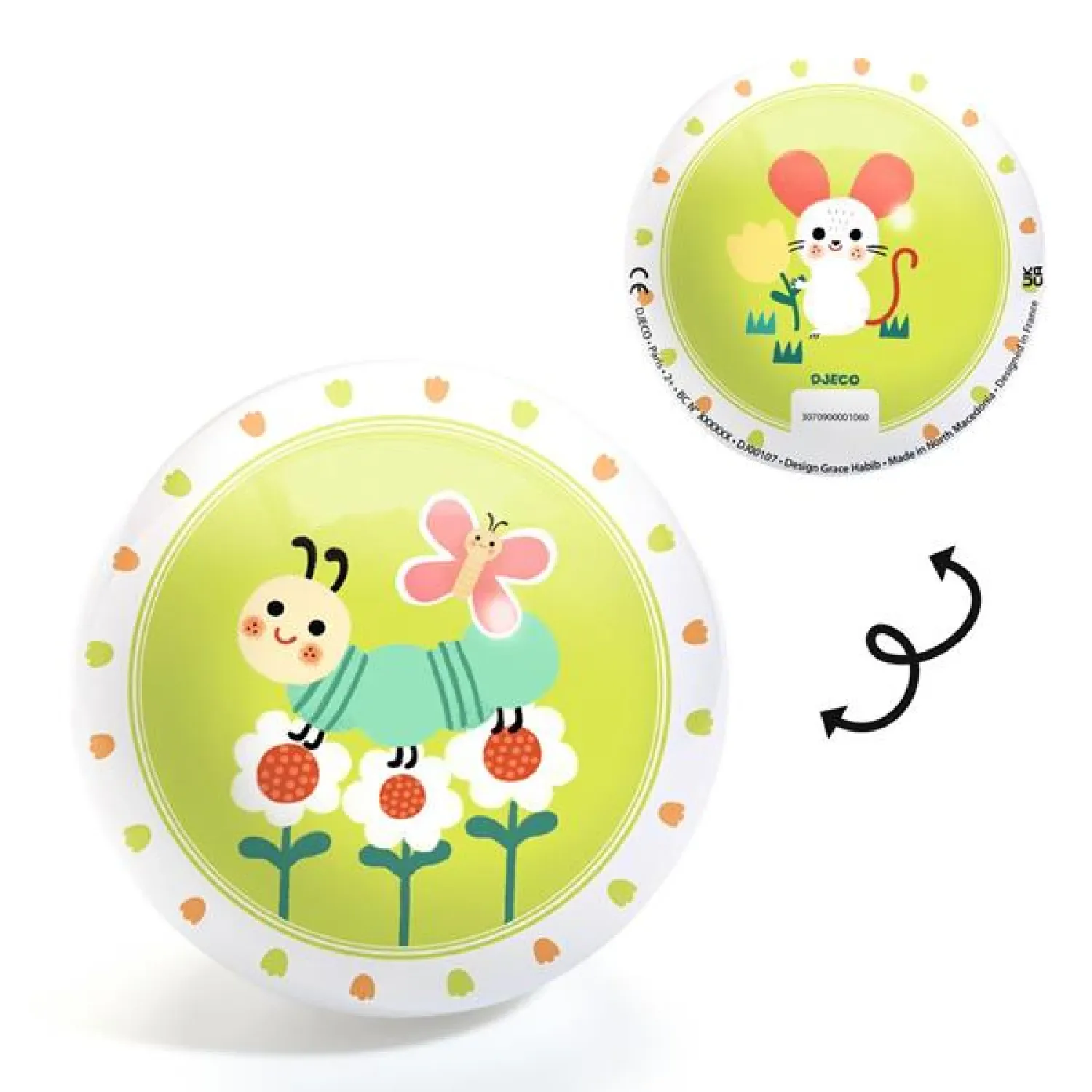 Djeco_Ballon 12 cm / Lovely bugs