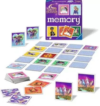 Grand memory® -  L'école des licornes - Loto, domino