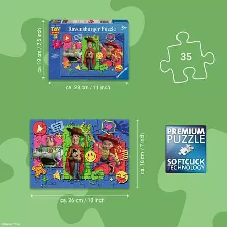 Ravensburger / Casse-tête – Disney / Pixar Toy Story 5 (35 mcx)