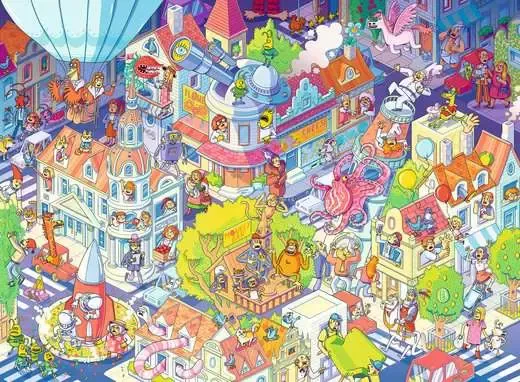 Ravensburger / Casse-tête  - Une journée à Chaosville