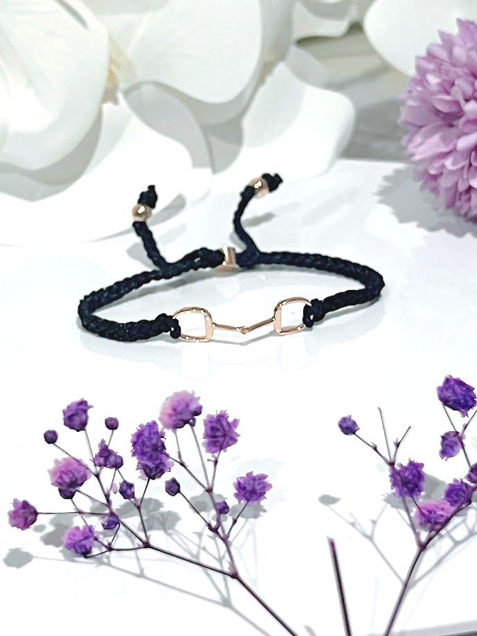 Friendship Bracelet - Lexi Snaffle - 18ct Rose Gold Vermeil