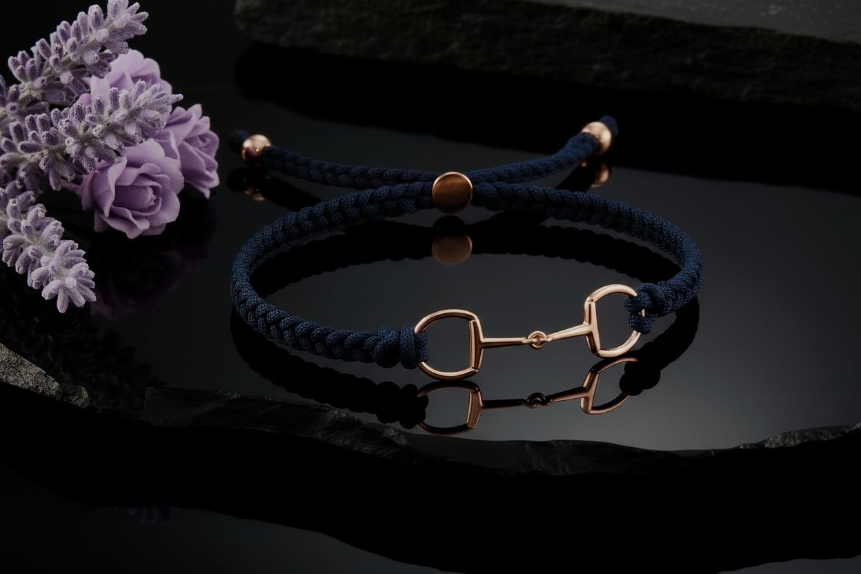 Friendship Bracelet - Lexi Snaffle - 18ct Rose Gold Vermeil Friendship Bracelet - Lexi Snaffle - 18ct Rose Gold Vermeil