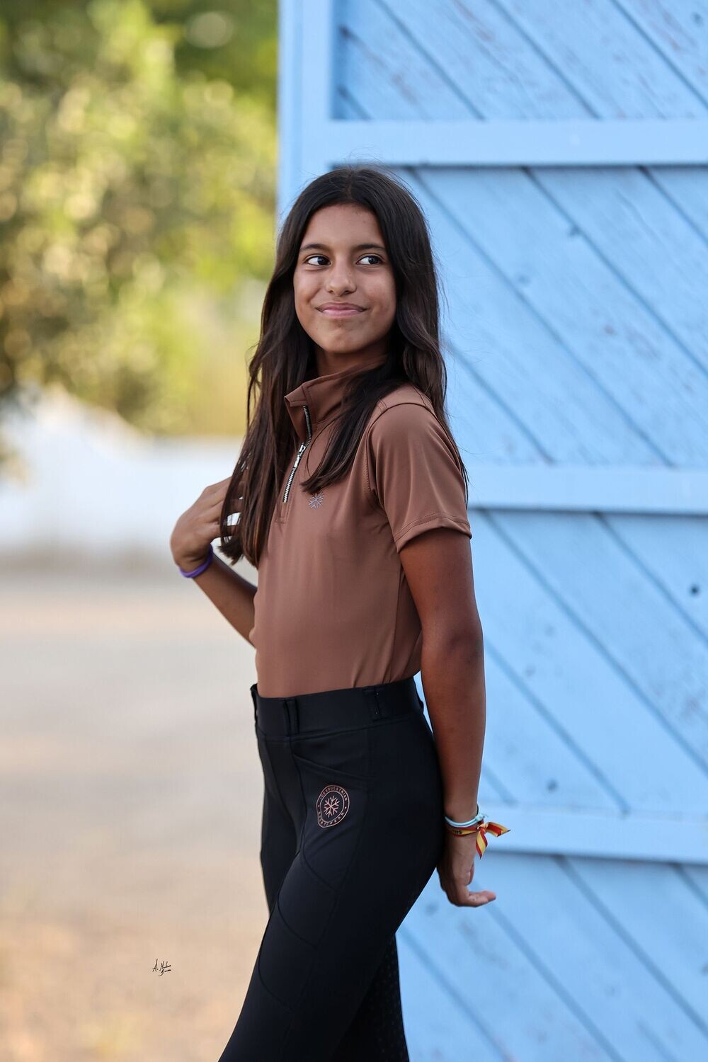 YR Short Sleeve Top Reign Cocoa