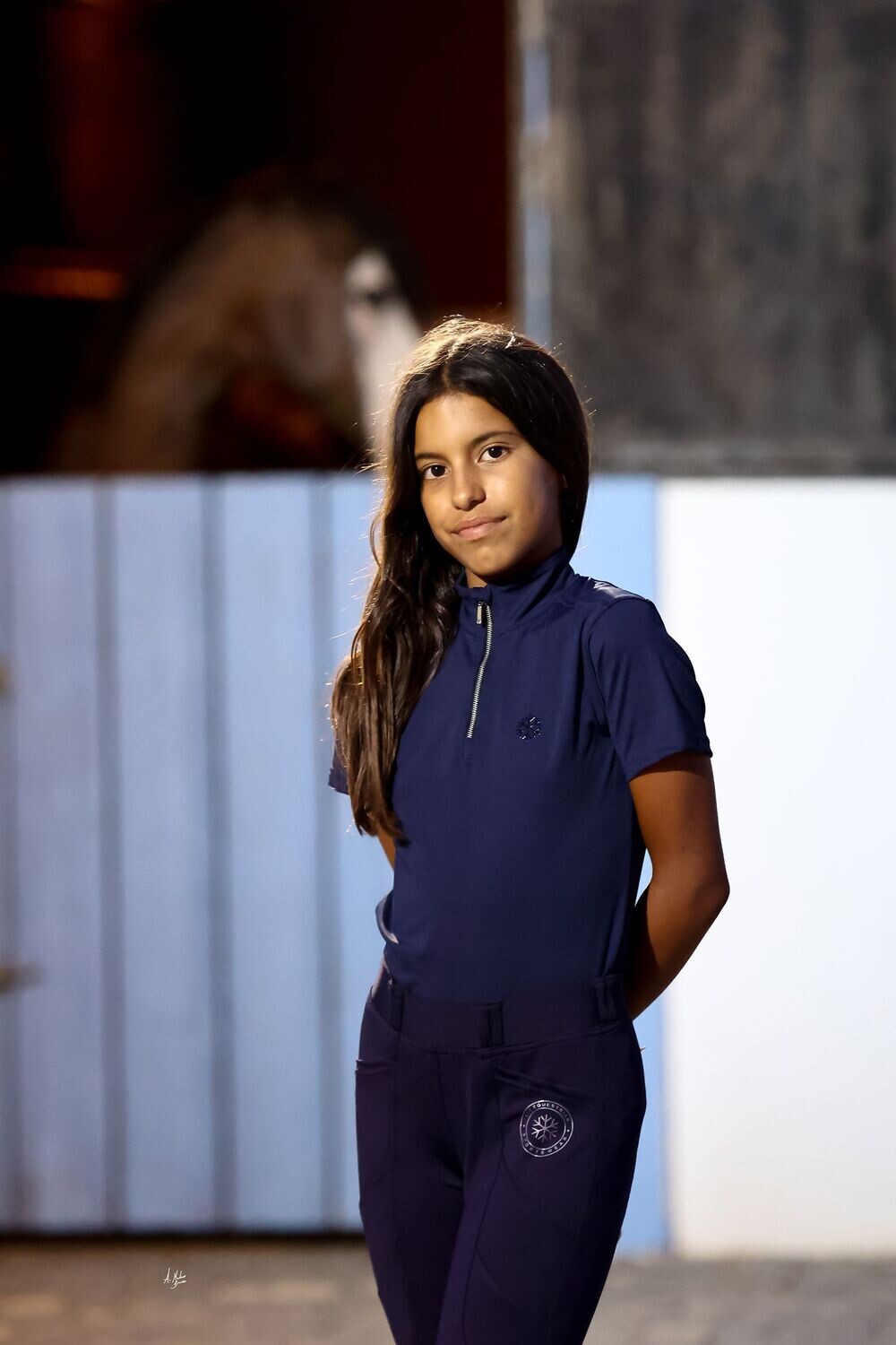 YR Short Sleeve Top Reign Navy