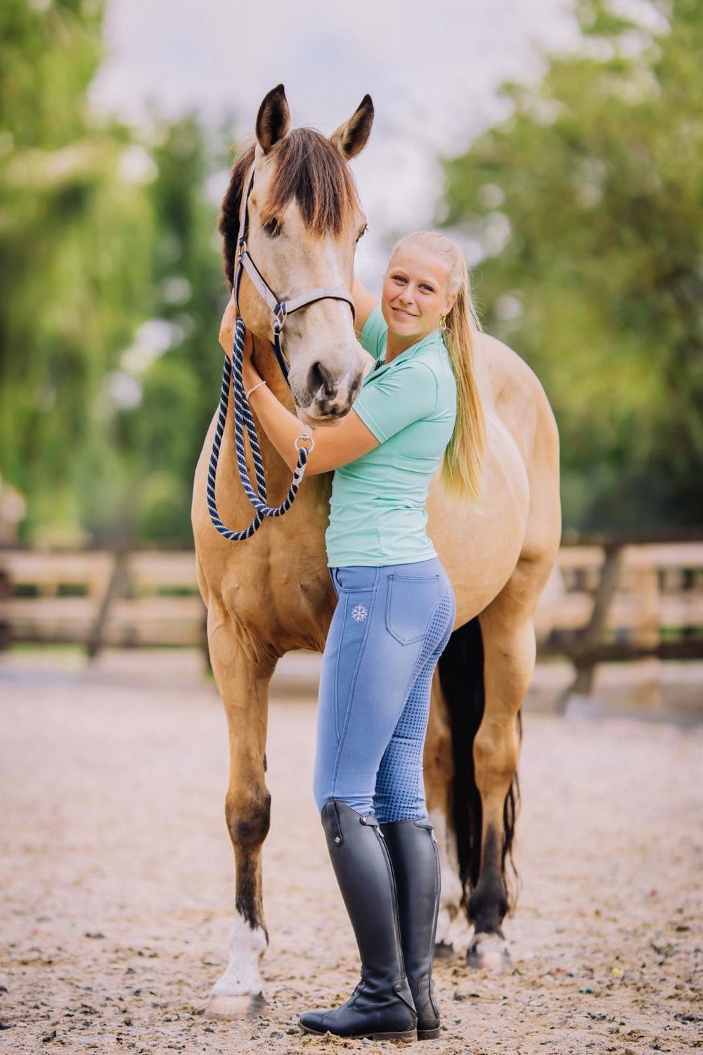 Breeches  Full Grip Azura