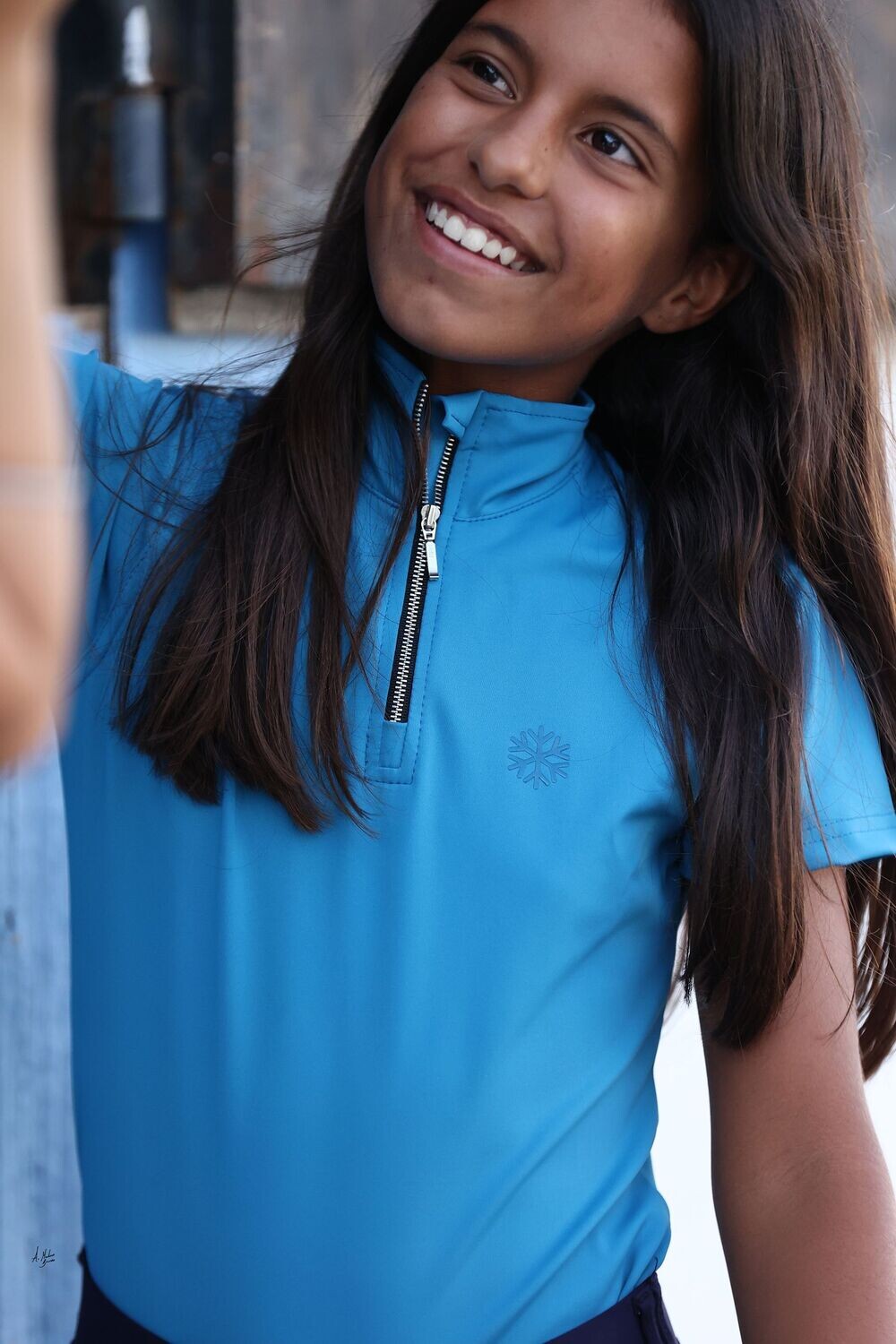 YR  Short Sleeve Top Reign Teal