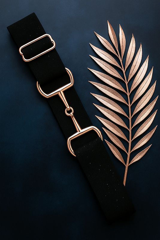 Snaffle Belt Juno Rose Gold