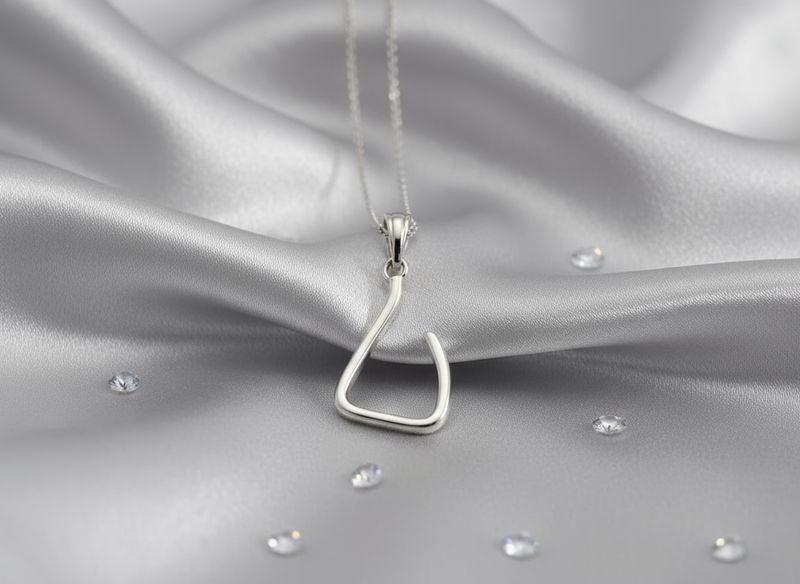 Regal Free Jump Sterling Silver Pendant Set