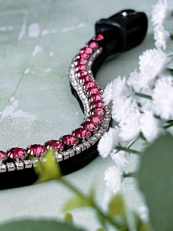 Raspberry Rapture Browband
