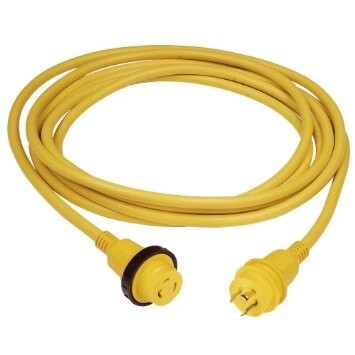 Power cord 30A 50&#39; with LED