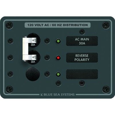 Traditional Metal Panel - AC Main + 1 Position 120V