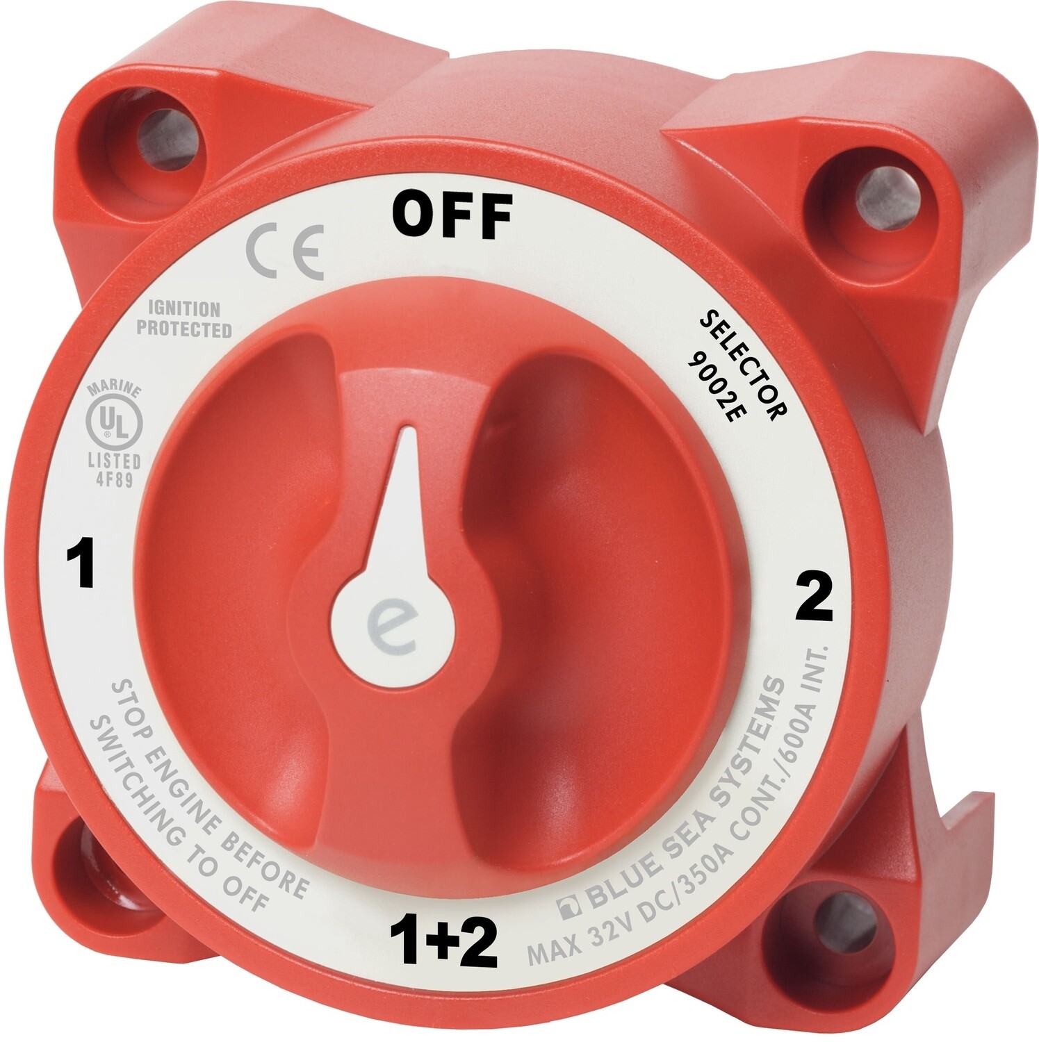 e-Series Selector Battery Switch With AFD