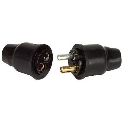 Two Pin Polarized Connector 3 amps