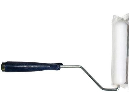 High Density Foam Roller 6&quot; With 11&quot; Handle