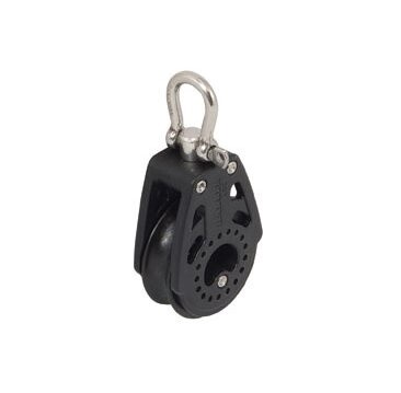 Block 40mm Single Carbo With Swivel (2636)