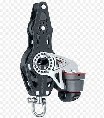 Block Fiddle Ratchet 57mm With Swivel, Becket And Cam Cleat (2676)