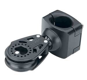 Block 40mm Carbo Stanchion mount (7401)