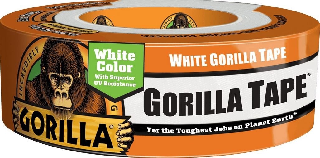 Gorilla tape 1.88&#39;&#39; x 30yd white