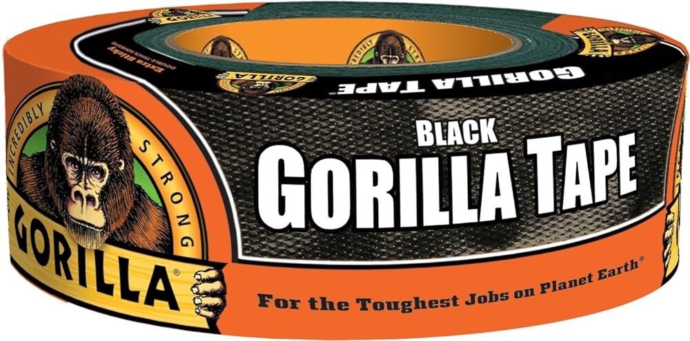 Gorilla Tape 1.8&quot; x 35 yd - Black