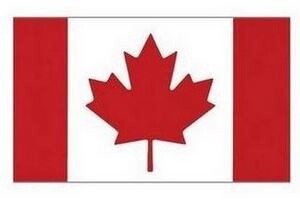 Canadian flag 24&#39;&#39; x 12&quot;