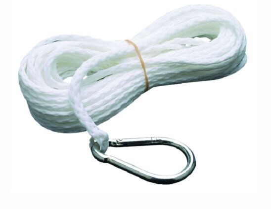 Anchorline 3/16&#39;&#39; x 100&#39; Solid Braid Nylon