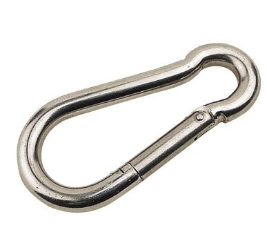 Snap Hook 3/8&quot; x 4&quot; Stainless 2,000lb Breaking Strength