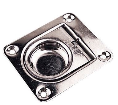 Spring Loaded Flush Ring Pull Lift Handle