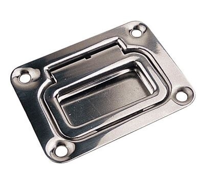 Handle Flush 3&quot; x 2-1/4&quot; Stainless