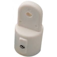 Top Cap Tube O.D. 7/8&quot; Plastic White